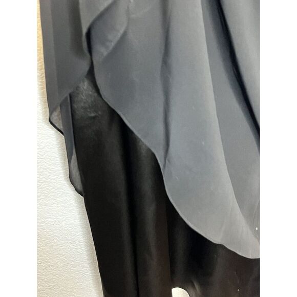 LONG TALL SALLY SLEEVELESS BLACK LONG STRAIGHT EVENING DRESS SIZE: XL - Picture 9 of 9